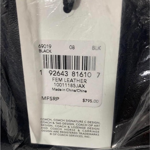 Coach leather Jacket - Picture 7 of 7